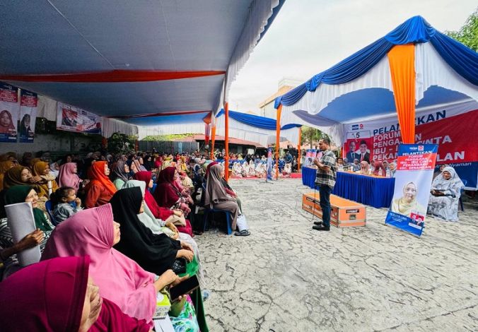 Paslon AMAn Gelar Kampanye Dialogis di Kelurahan Sago